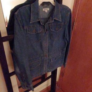 Fitted Jean Jacket XL
